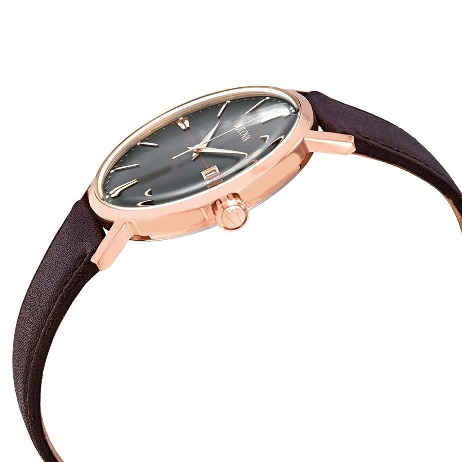 Bulova Classic Quartz Grey Dial Men's Watch 97B154