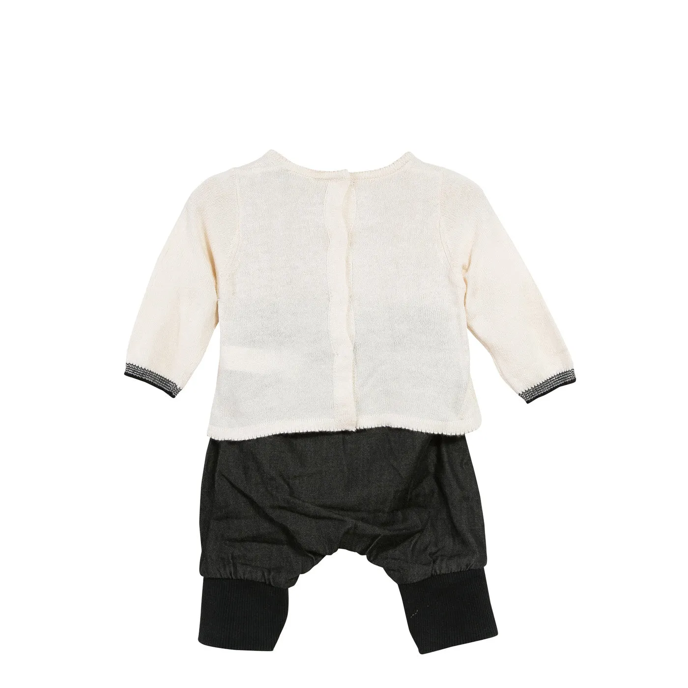 Bunny Sweater   Chambray Pants Set