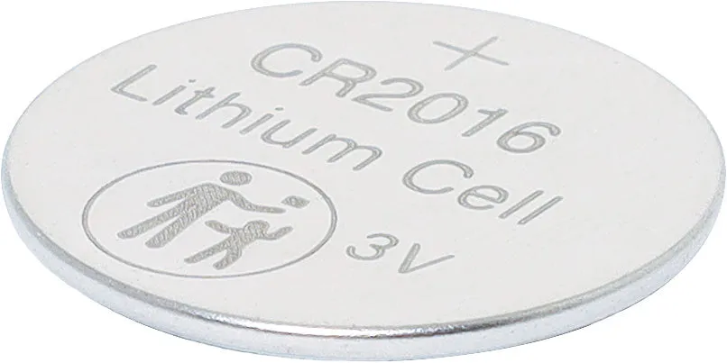 Button Cell Battery CR2016 3v Lithium S4997B