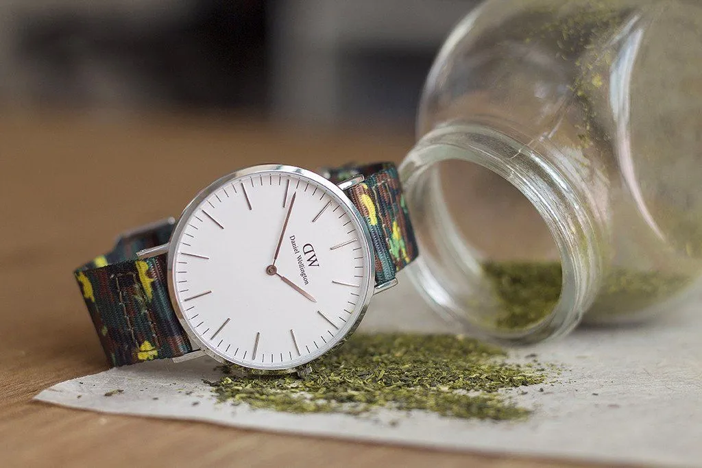 Camo Green 2 Piece Graphic Watch Strap