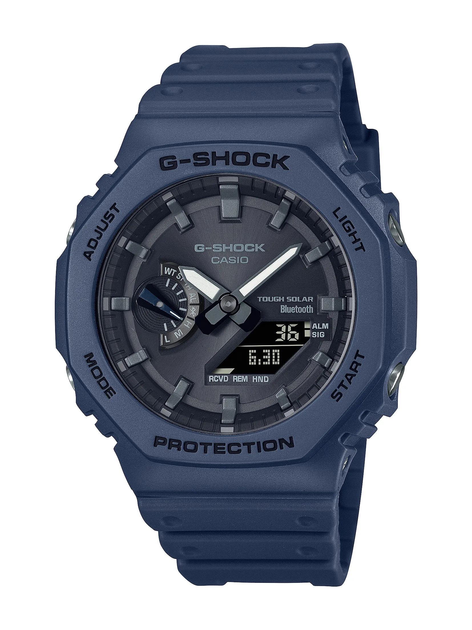 Casio G Shock Blue Watch GA-2100-2A