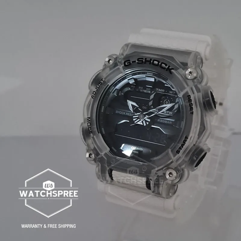 Casio G-Shock Special Colour Model GA-900 Lineup Semi-Transparent Resin Band Watch GA900SKL-7A GA-900SKL-7A