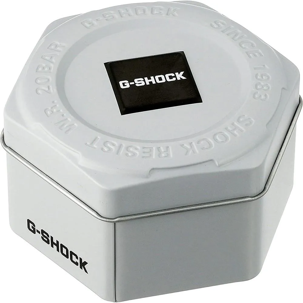 Casio Unisex G-Shock Black Resin Band Black Digital Dial Quartz Watch - DW-5600BB-1CR