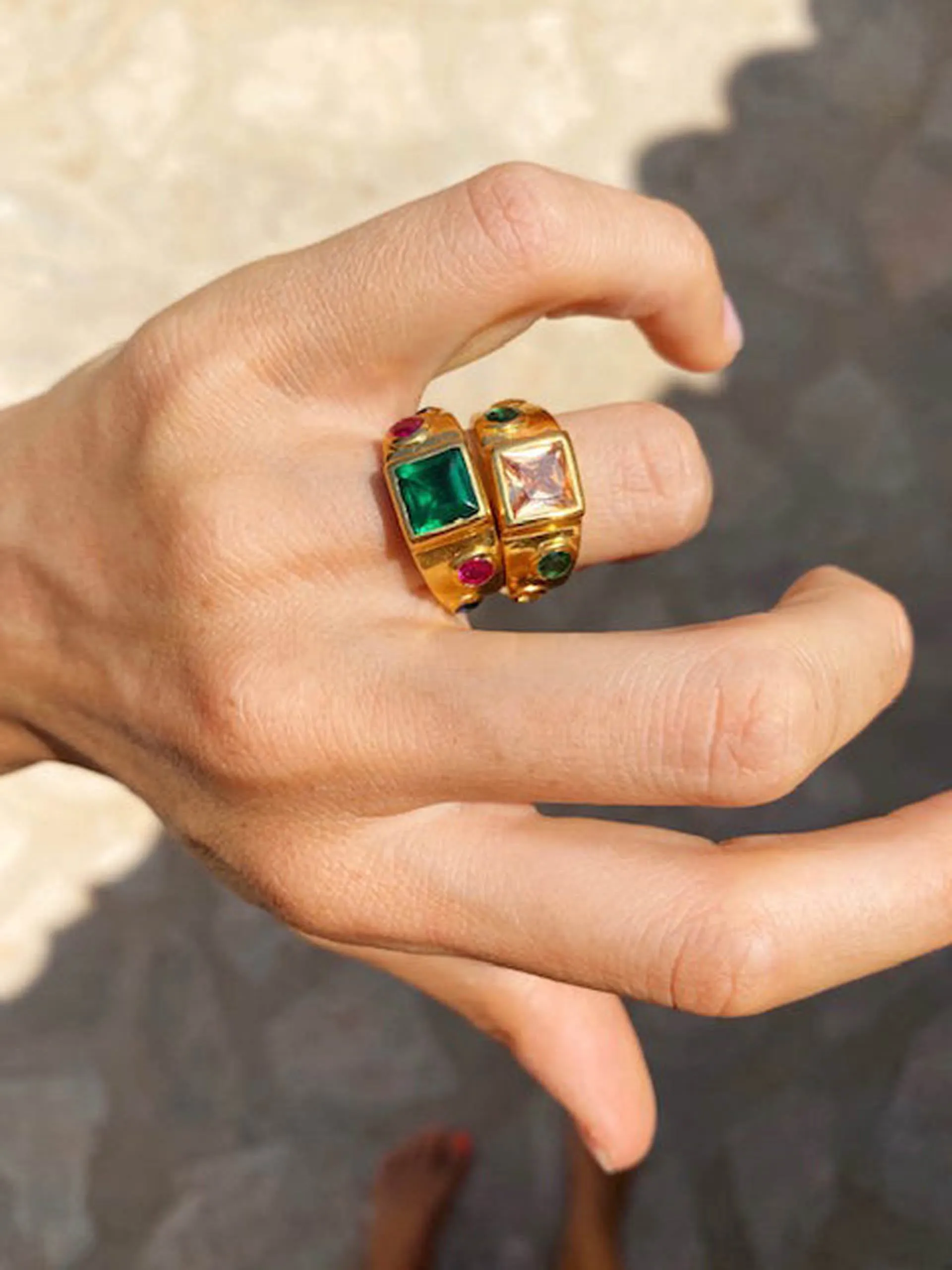 Champagne Lolita ring