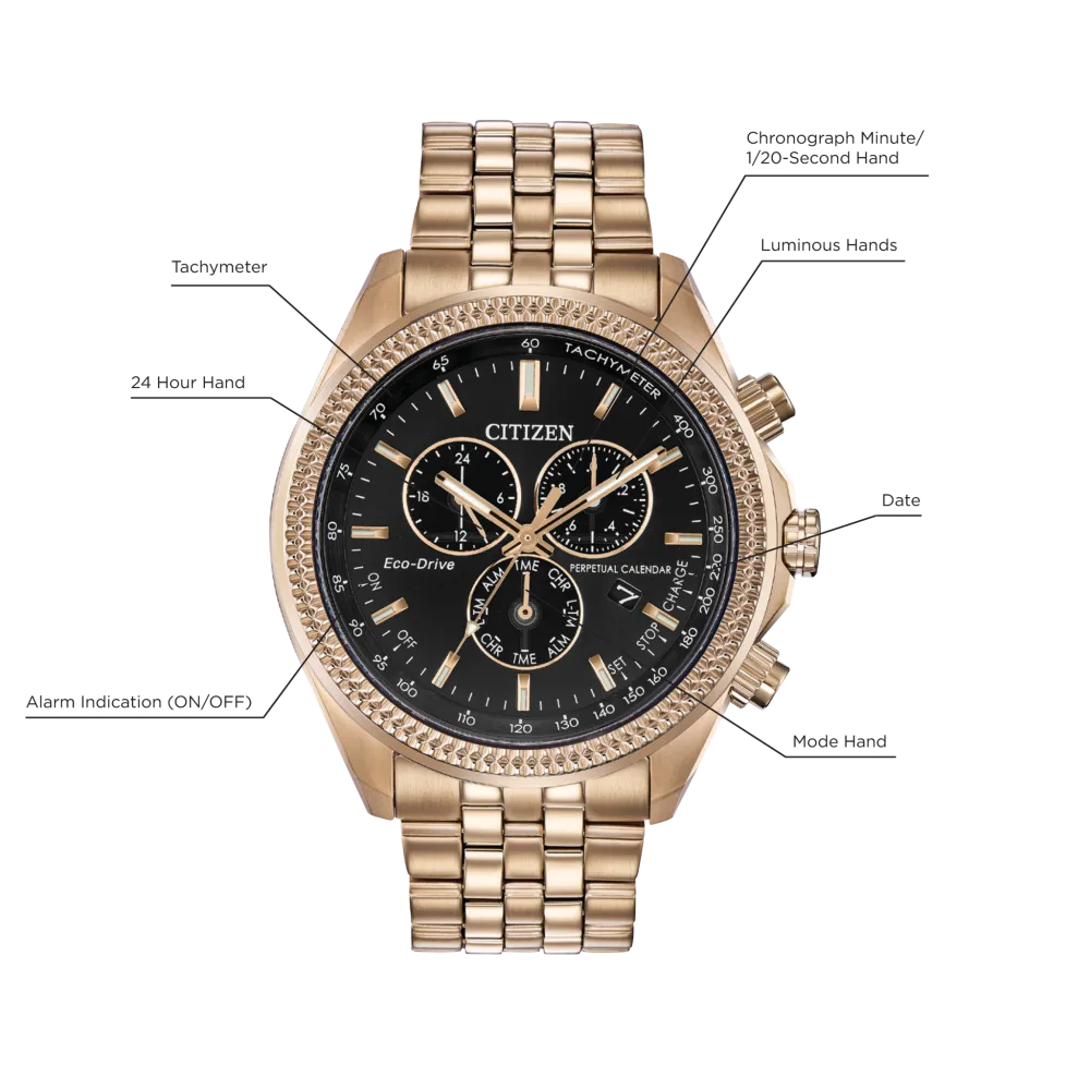 Citizen Perpetual Calendar Watch Bl5563-58E