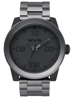 Corporal Stainless Steel Matte Black/Matte Gunmetal Watch