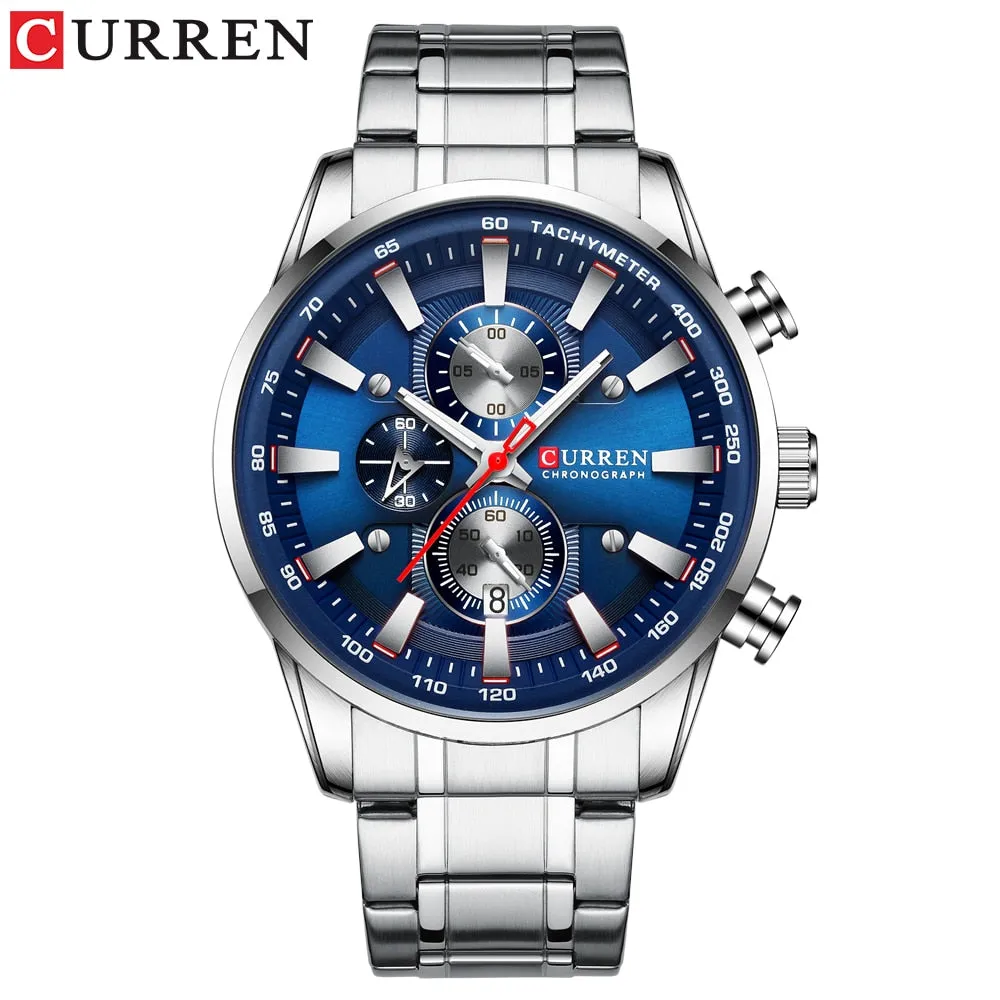 CURREN Men's Luxury Sport Chronograph Wristwatches