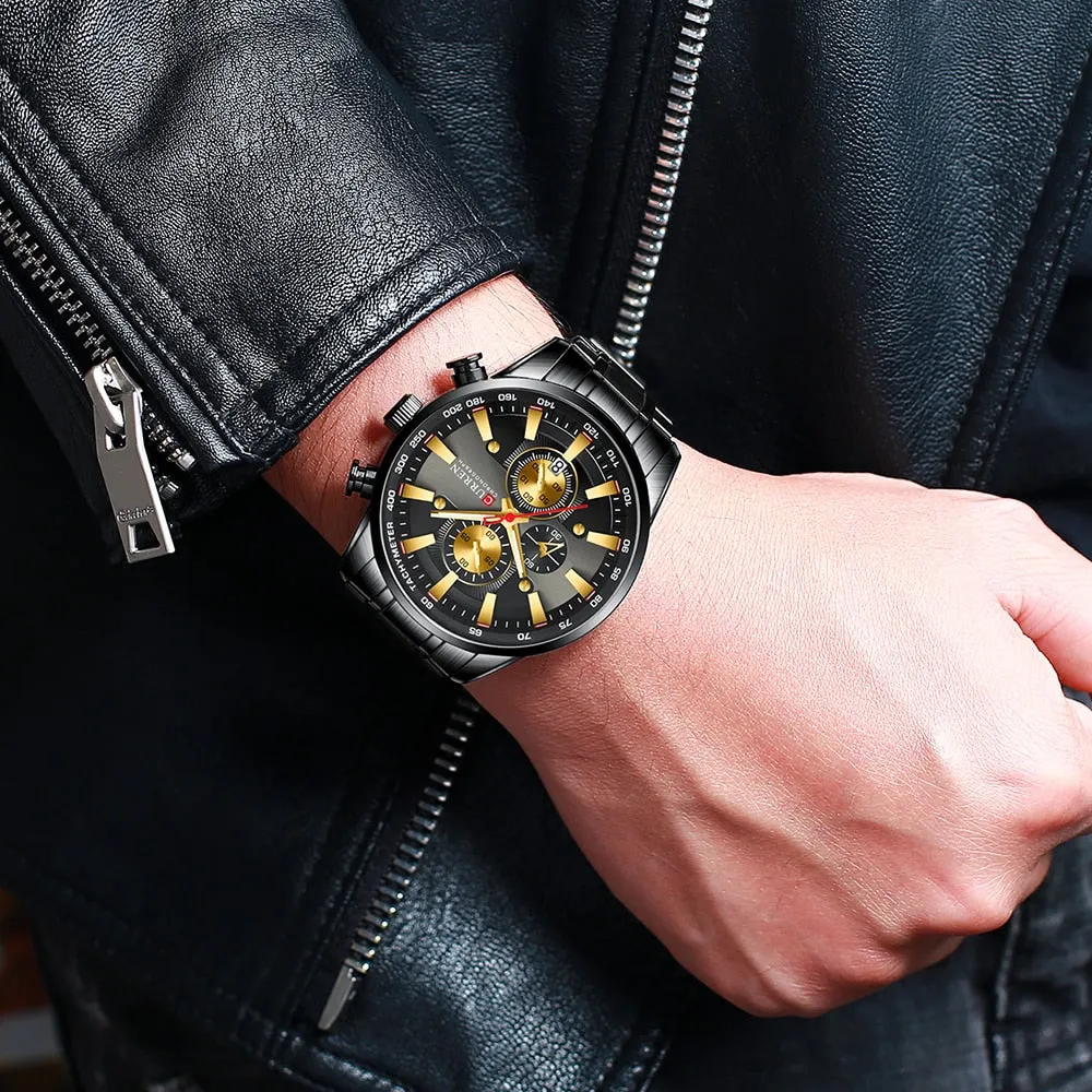 CURREN Men's Luxury Sport Chronograph Wristwatches