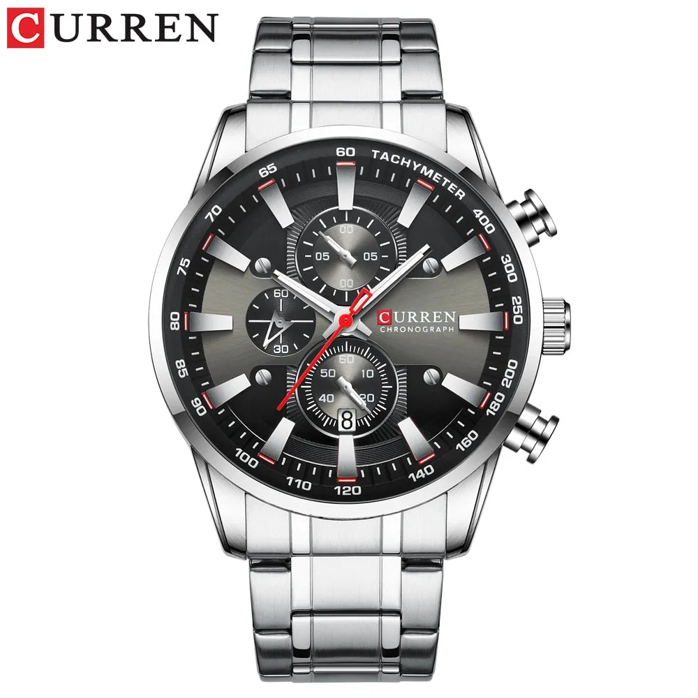CURREN Men's Luxury Sport Chronograph Wristwatches
