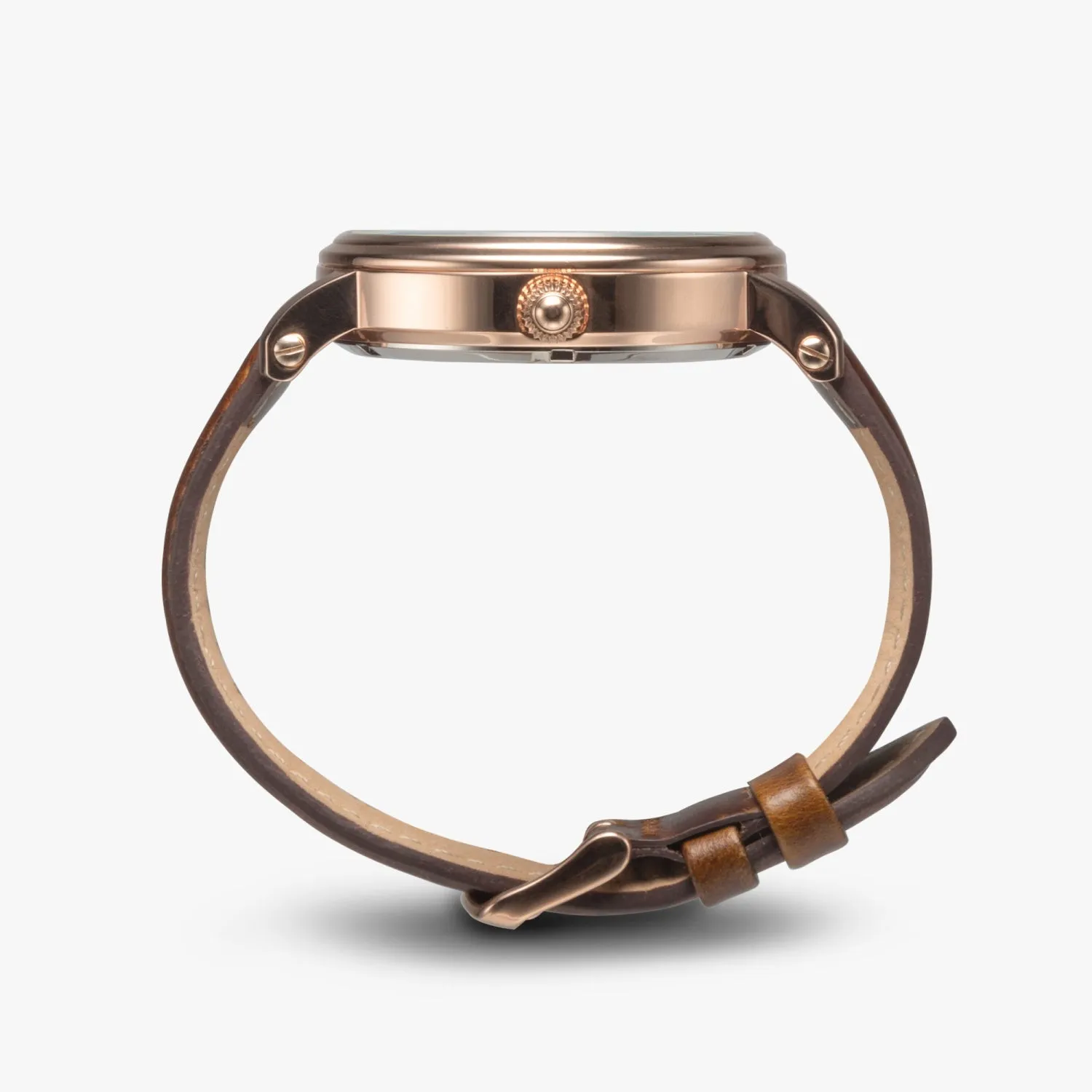 Custom Fit Cress Logo Soft Leather Watch