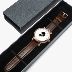 Custom Fit Cress Logo Soft Leather Watch