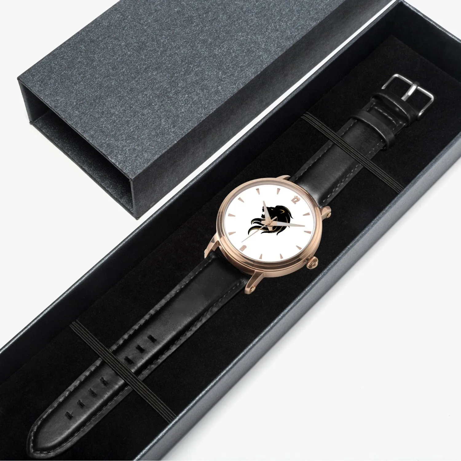 Custom Fit Cress Logo Soft Leather Watch