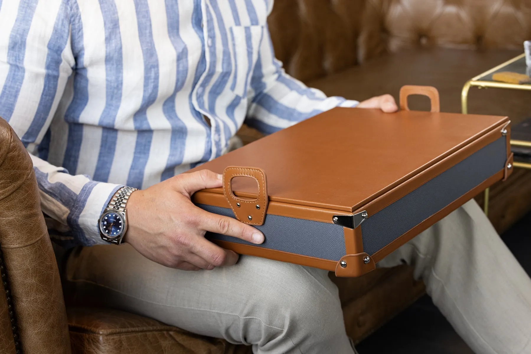 Daily Routines Tray Master Edition - Saffiano Dark Grey