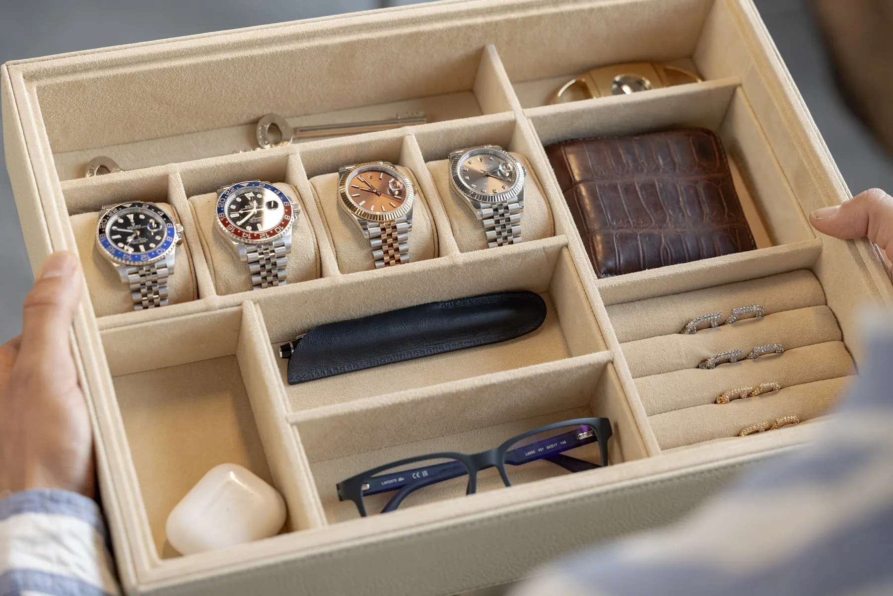 Daily Routines Tray - Togo Light Cream
