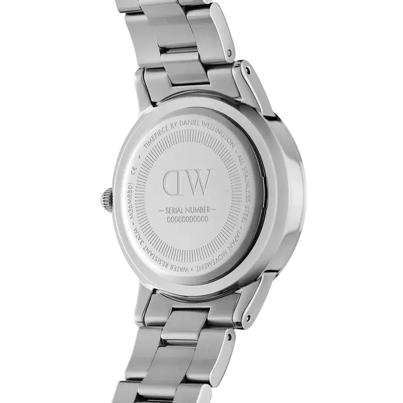 Daniel Wellington Iconic Link Arctic Silver Watch 40mm