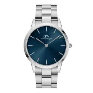 Daniel Wellington Iconic Link Arctic Silver Watch 40mm