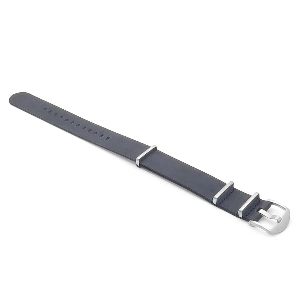 DASSARI Veteran Vintage Leather NATO Strap