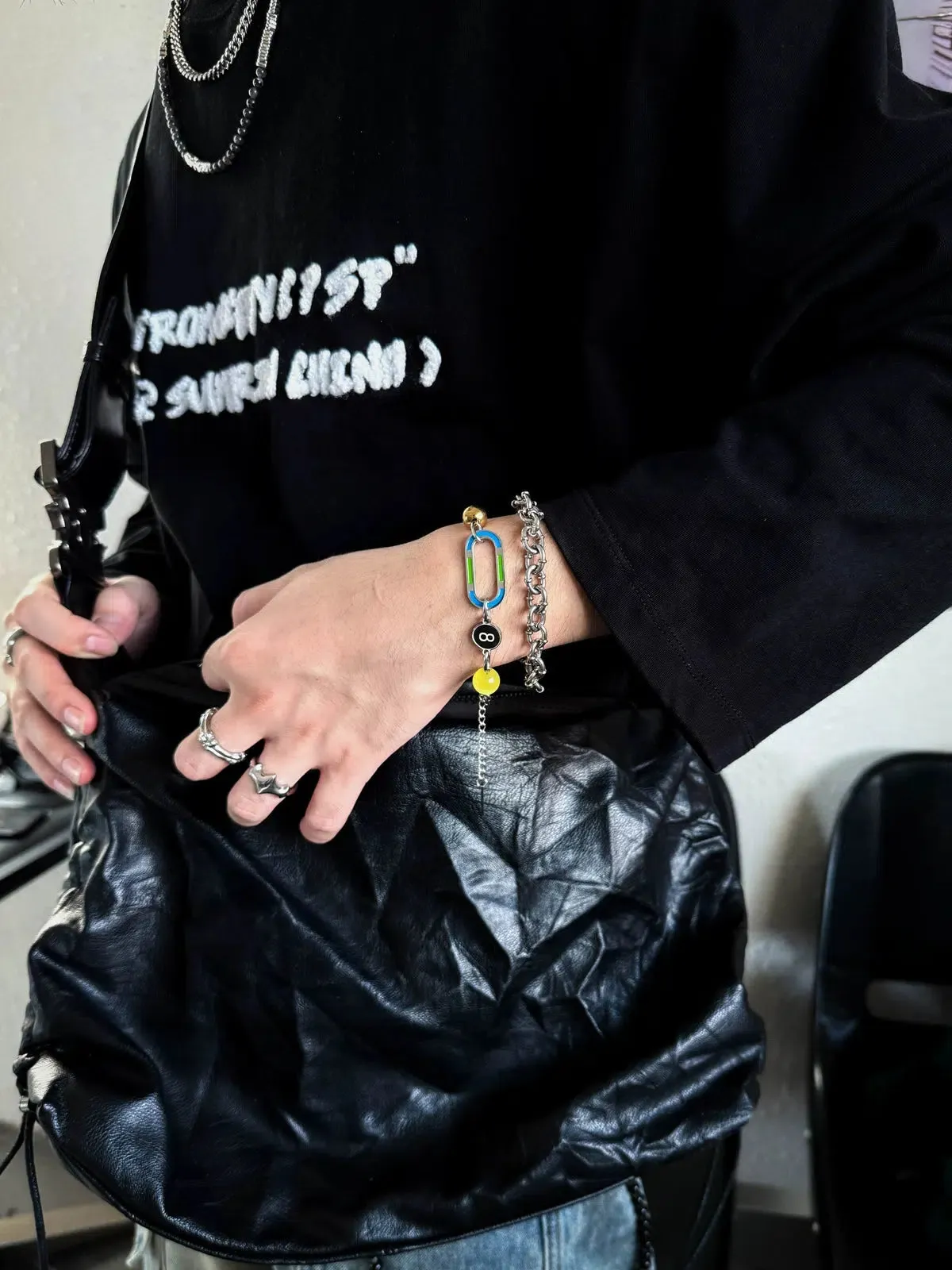 Dopamine Style Beaded Bracelet
