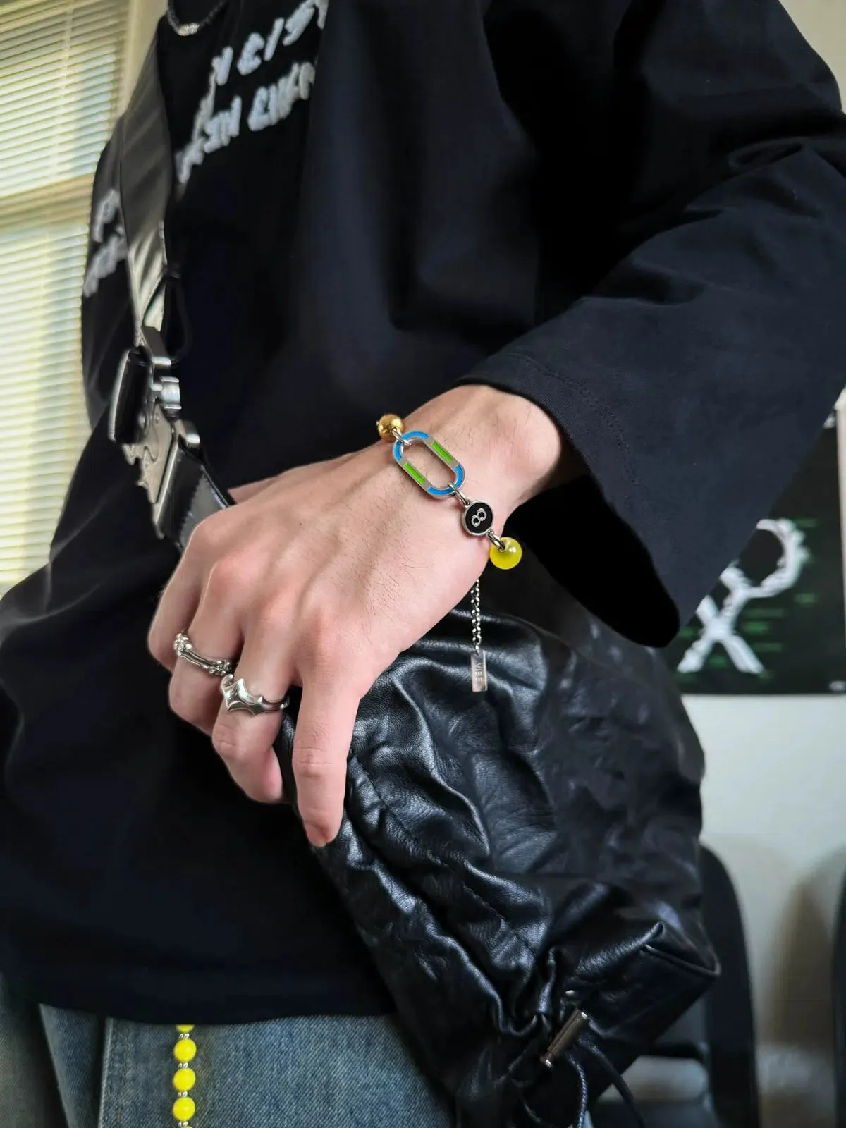 Dopamine Style Beaded Bracelet