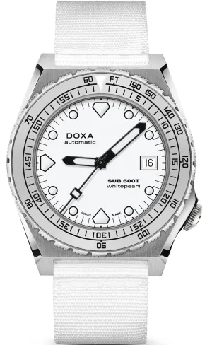 Doxa SUB 600T Whitepearl Nato