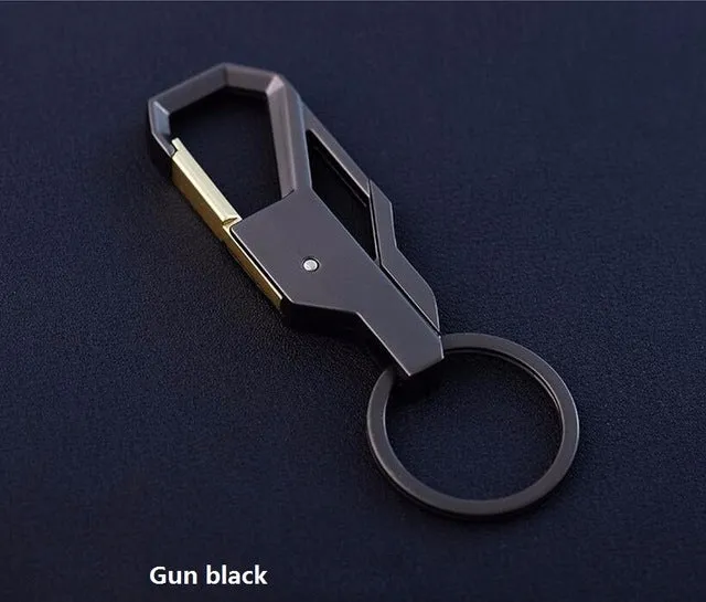 Fancy&Fantasy Cool Design Personalised Luxury Keychain Stainless Steel Metal Luxury  Car Keychain  Decoration Jewelry For Men