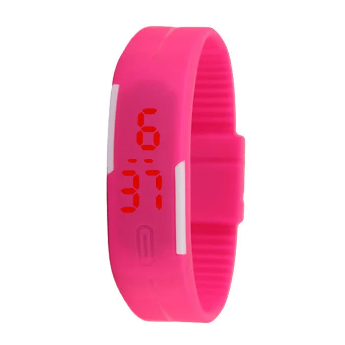 Fashion LED Light Electronic Watch