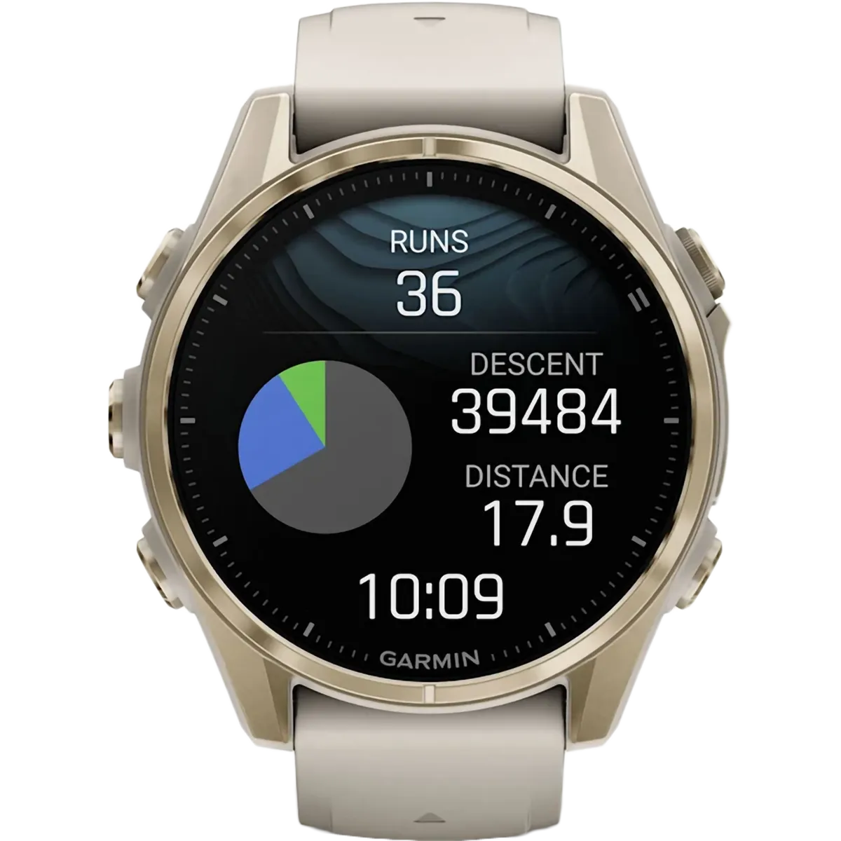 Fenix 8 Sapphire 43mm Amoled - Soft Gold
