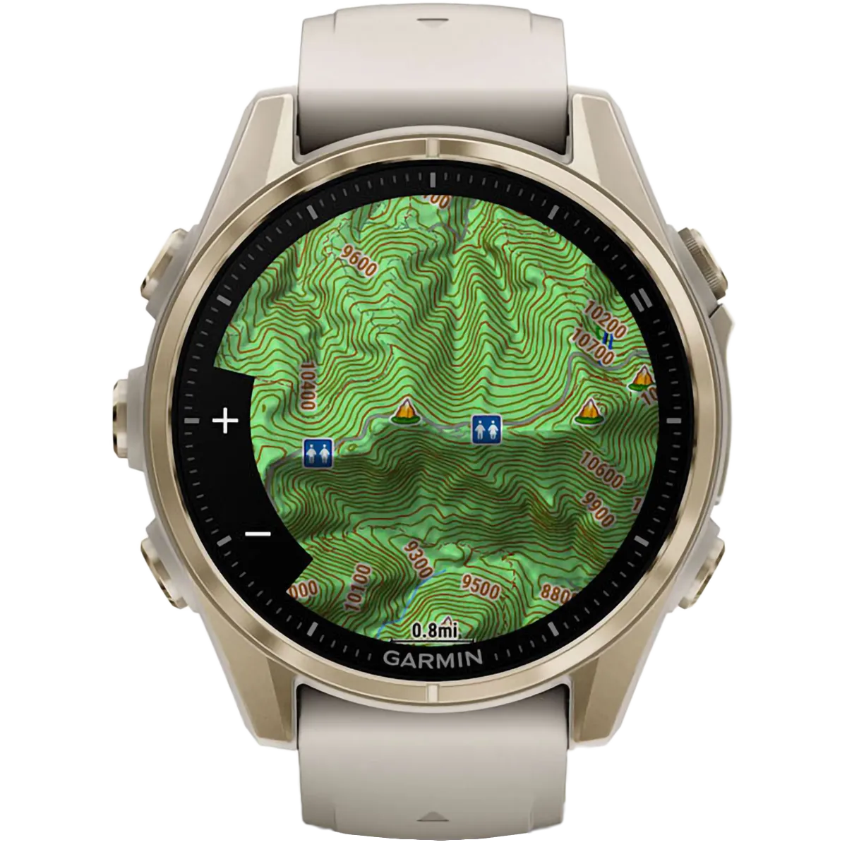 Fenix 8 Sapphire 43mm Amoled - Soft Gold