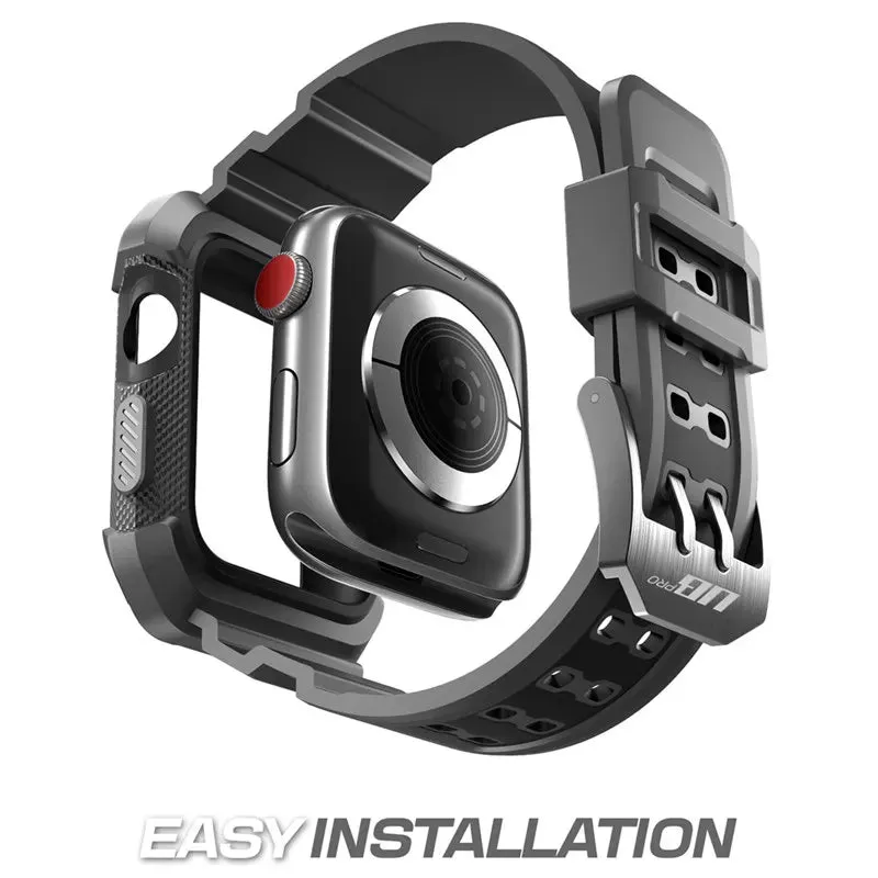 For Apple Watch Series 3 / 2 / 1 42Mm Rugged Protective Case With Strap Bands