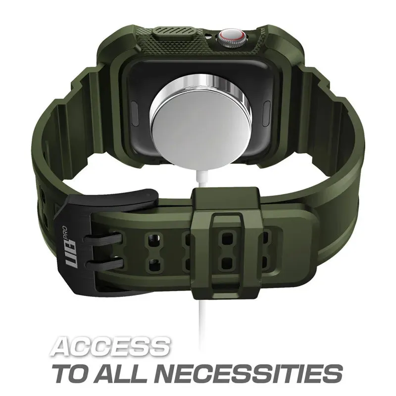 For Apple Watch Series 6 / Se / 5 / 4 40Mm Ub Pro Rugged Case & Strap