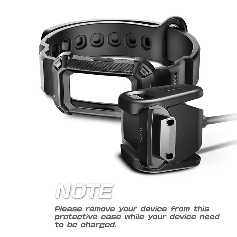 For Fitbit Charge 3 / Fitbit Charge 4 Ub Pro Rugged Protective Replacement Wristband Case With Strap