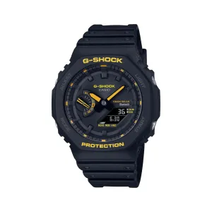 G-Shock Carbon Core Guard Tough Solar Slim Duo - Black & Yellow - GAB2100CY-1A