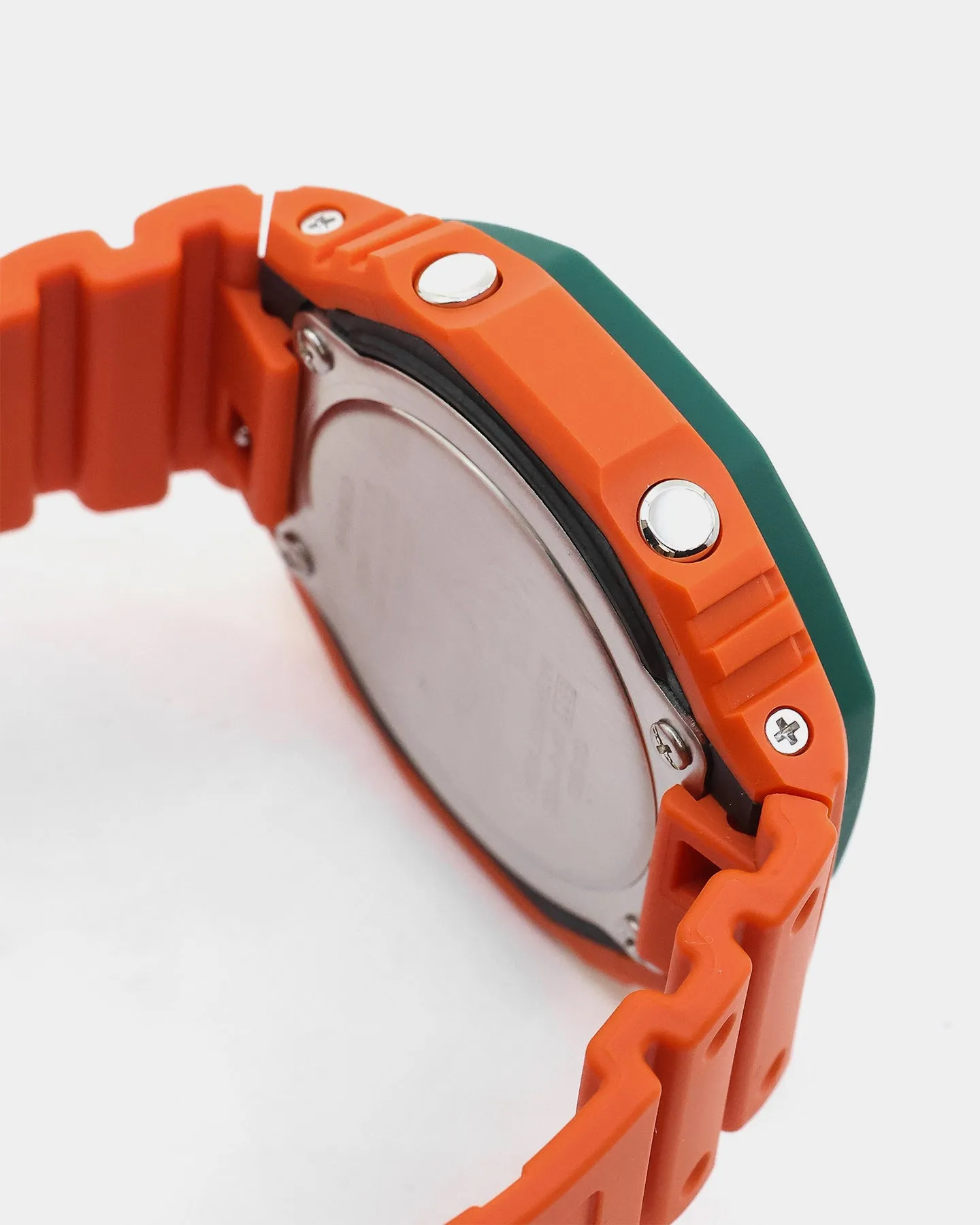 G Shock GA2110SC-4A Skater Flavour Watch Orange/Black