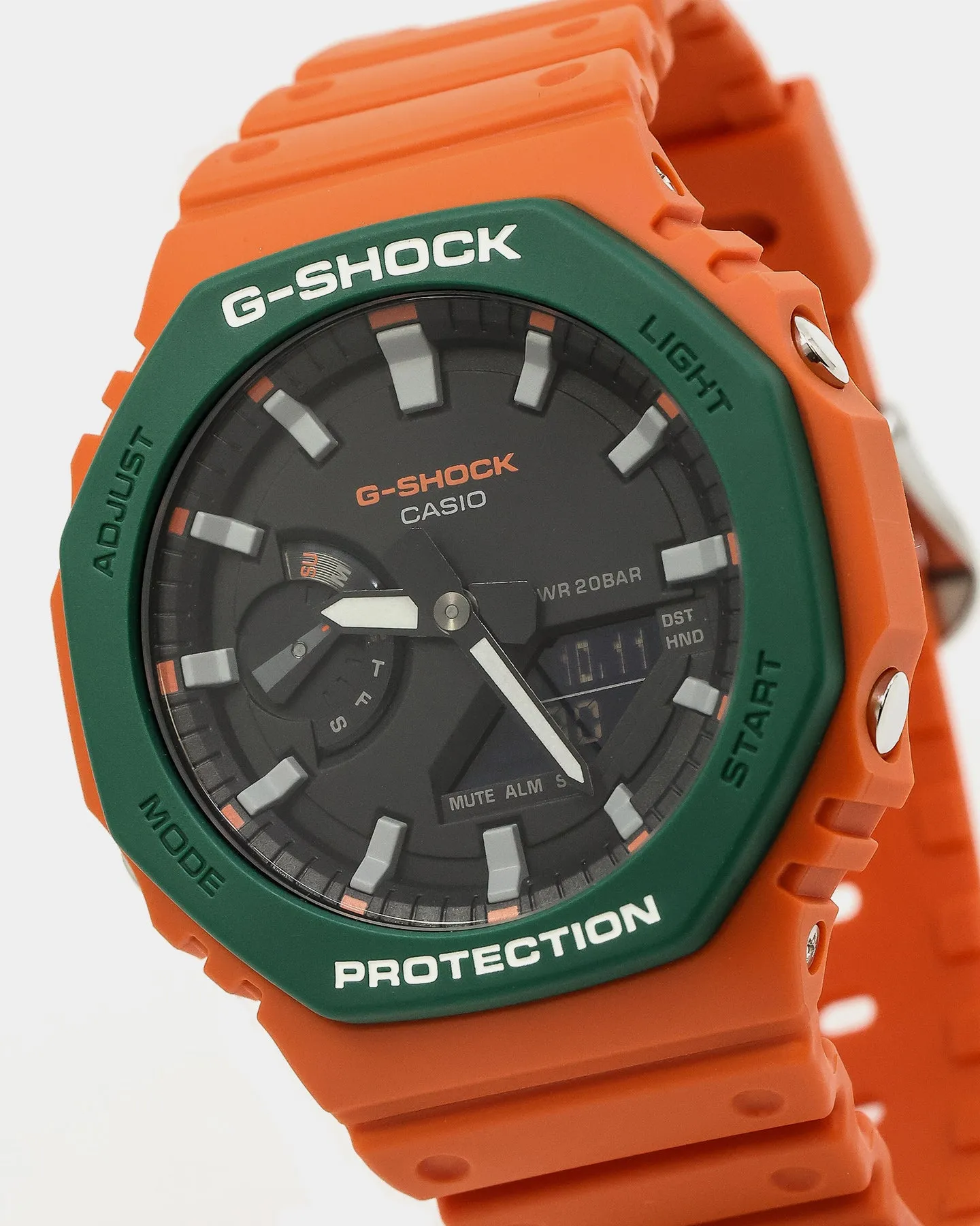 G Shock GA2110SC-4A Skater Flavour Watch Orange/Black