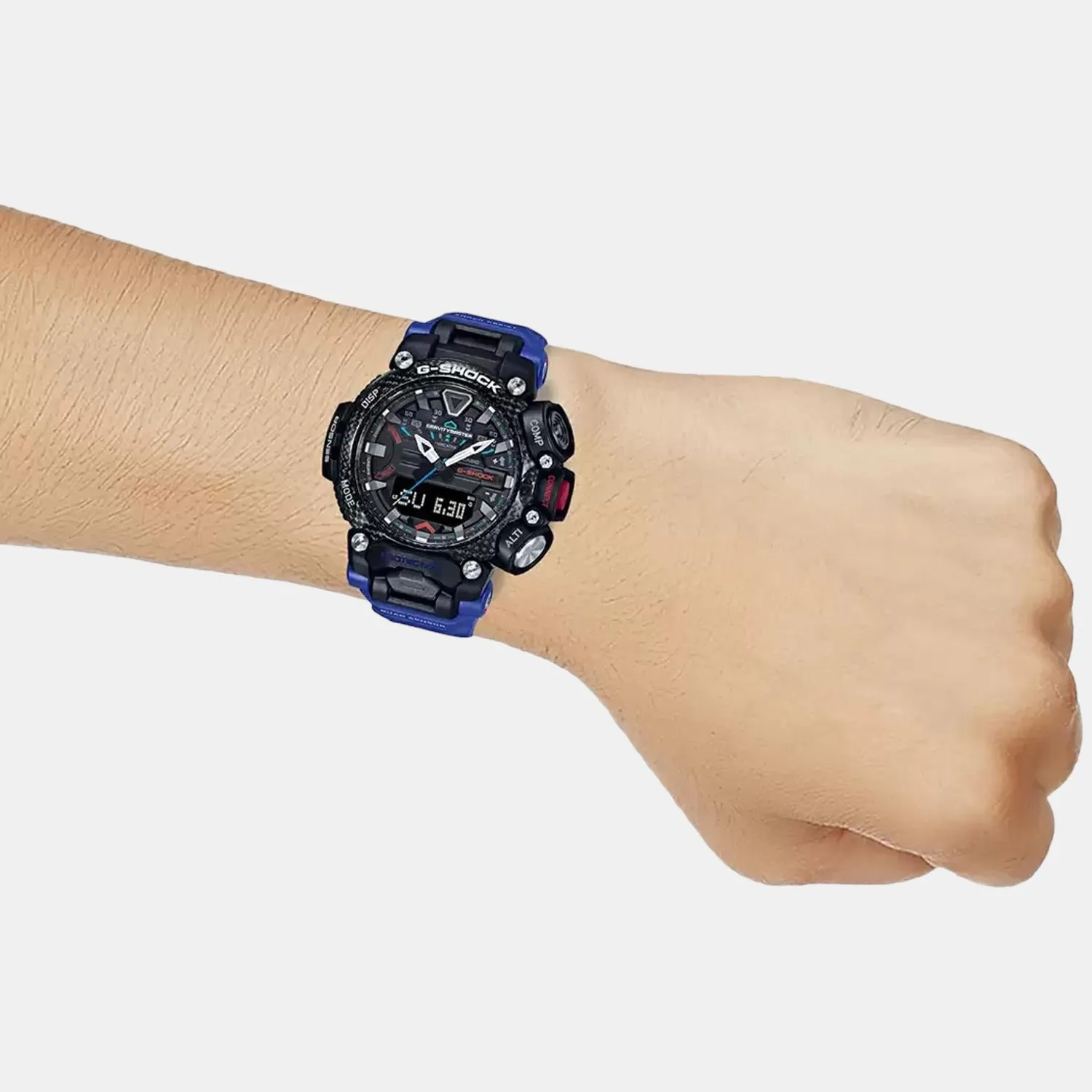 G-Shock Men's Analog-Digital Resin Watch G1073 - GR-B200-1A2DR