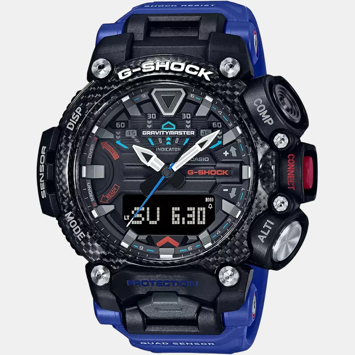 G-Shock Men's Analog-Digital Resin Watch G1073 - GR-B200-1A2DR