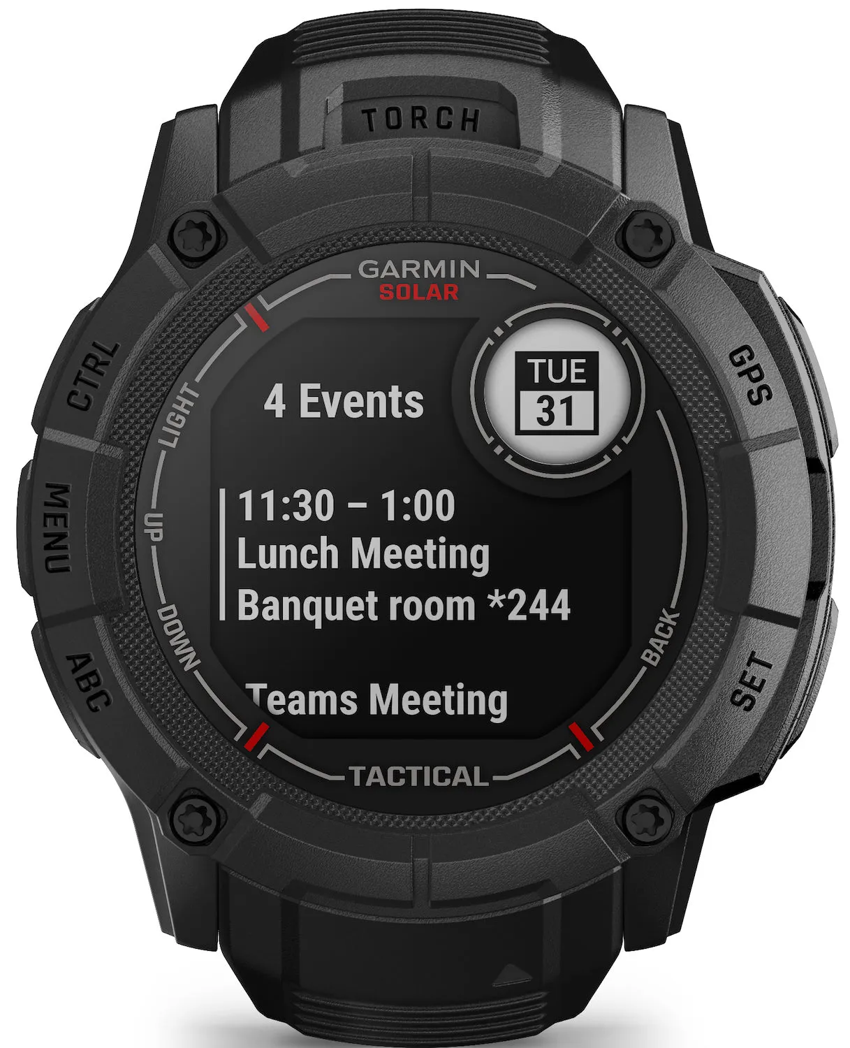Garmin Instinct 2X Solar Tactical Edition Black D