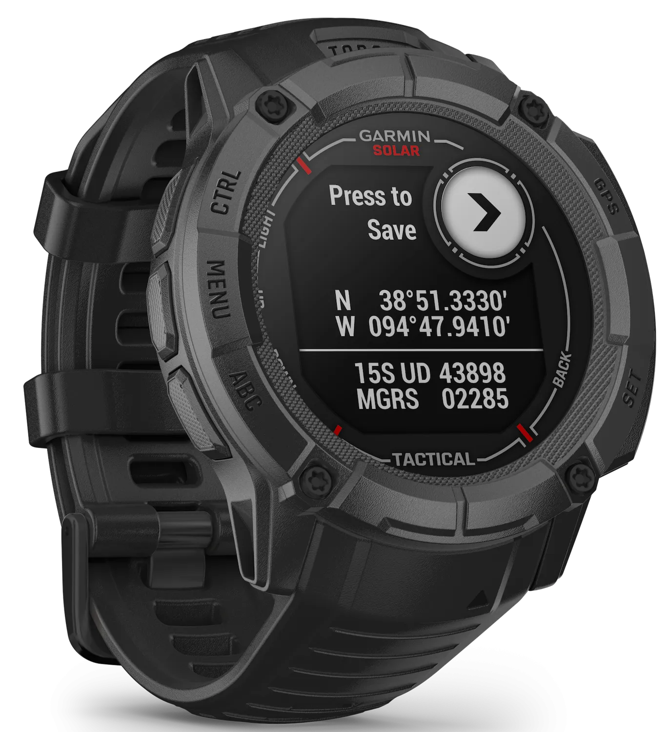Garmin Instinct 2X Solar Tactical Edition Black D