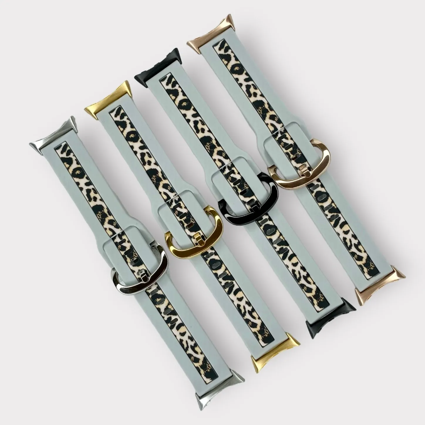 Google Pixel Silicone Cheetah Watch Band