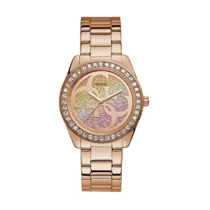 Guess G Twist Stone Set Watch W1201L3