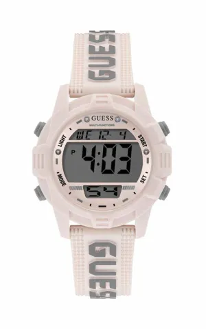 Guess GW0015L4 Pink Silicone Strap Women Watches