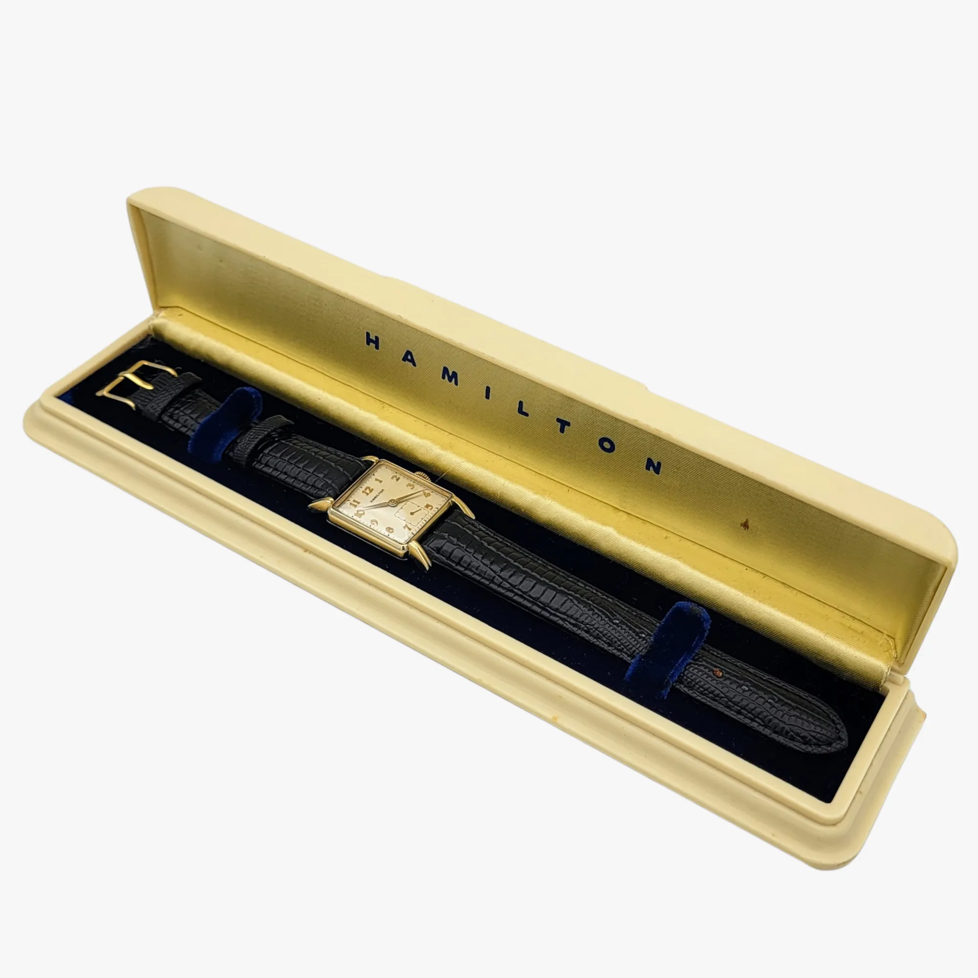HAMILTON 1948 Eric Watch 17 Jewels 14K GF U.S.A.