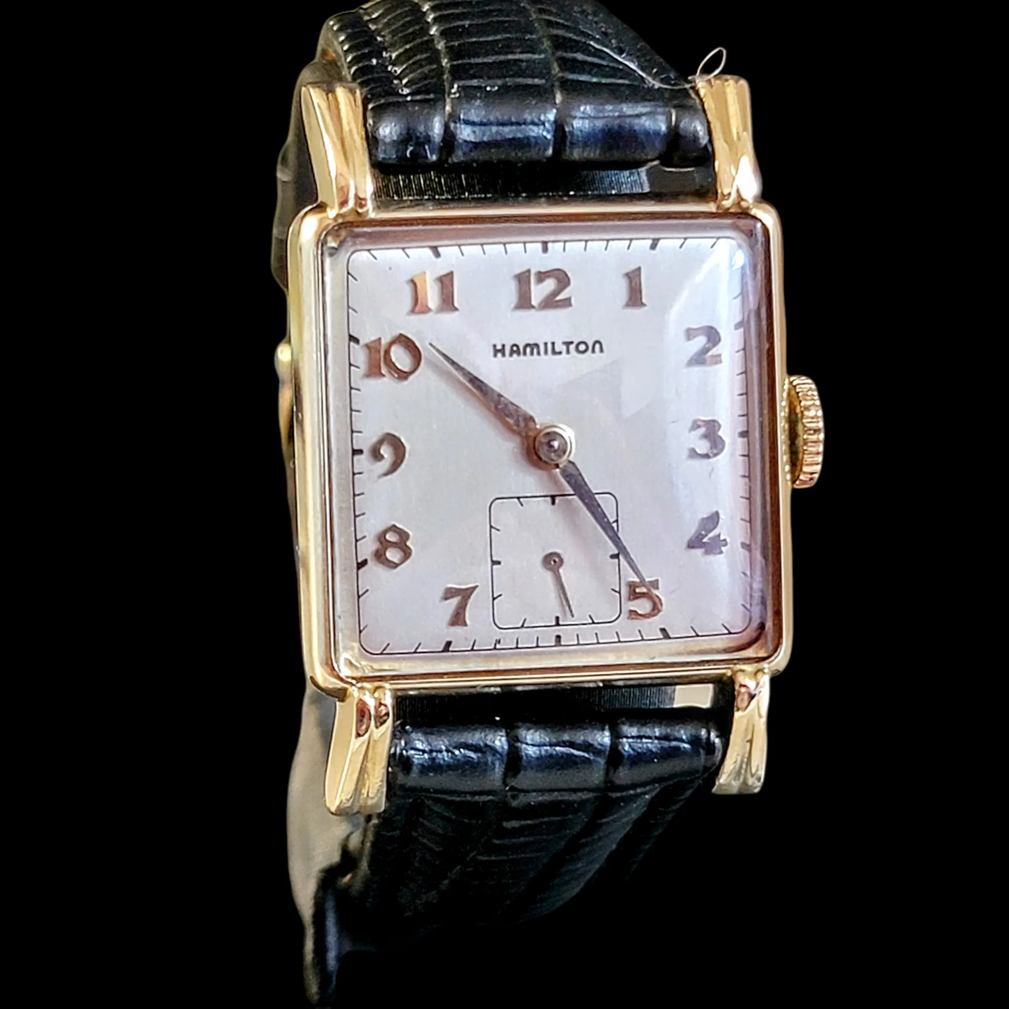 HAMILTON 1948 Eric Watch 17 Jewels 14K GF U.S.A.
