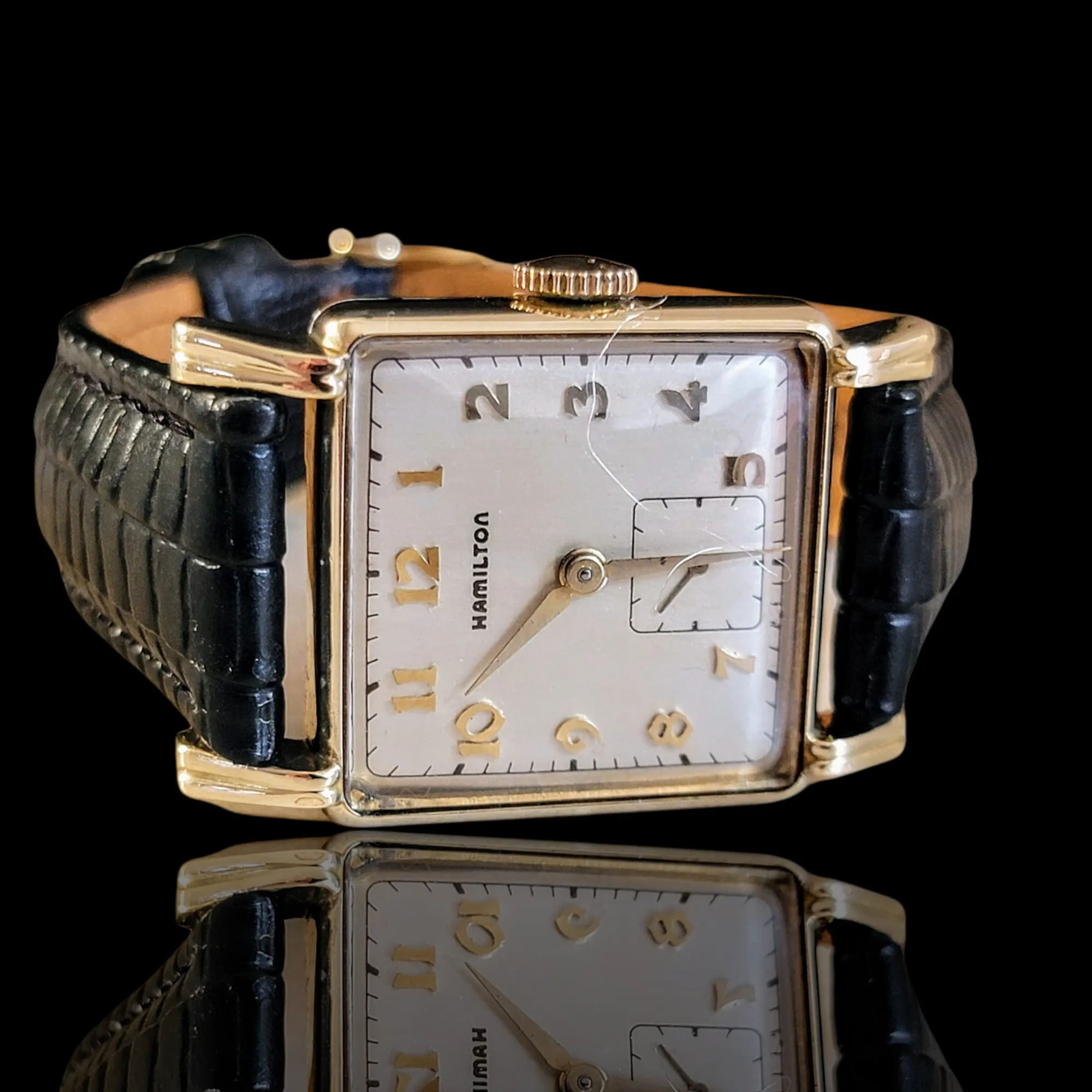 HAMILTON 1948 Eric Watch 17 Jewels 14K GF U.S.A.