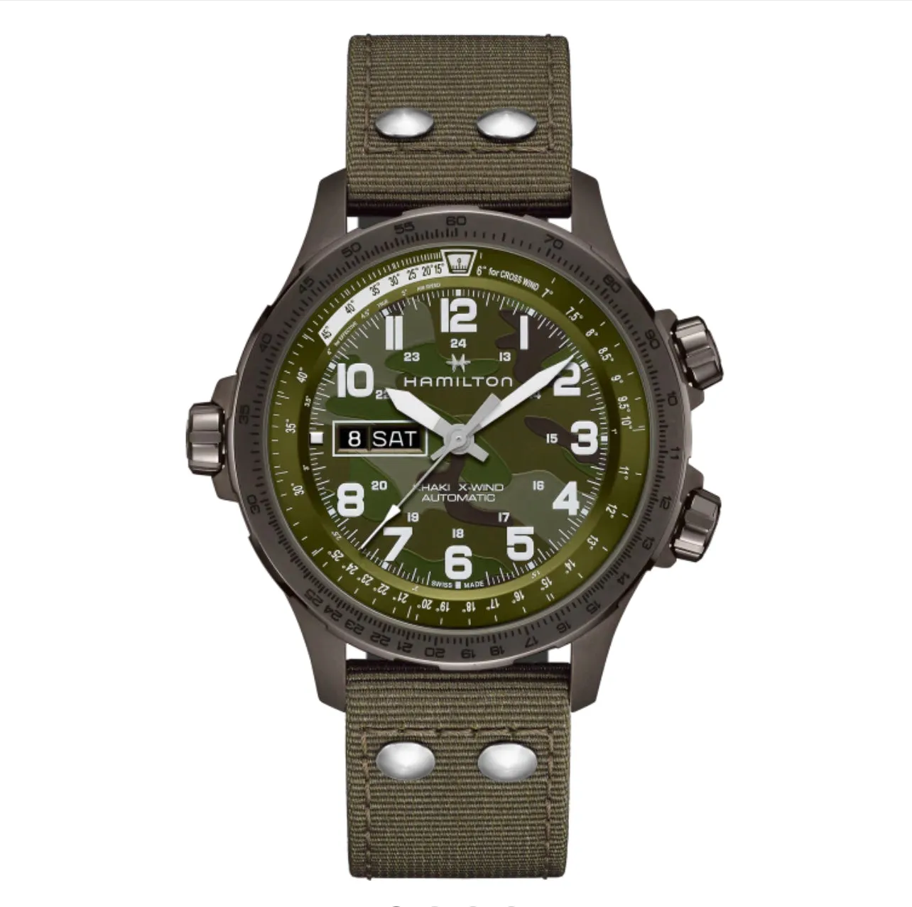 HAMILTON-KHAKI AVIATION X-WIND AUTO Automatic | 45mm | H77775960