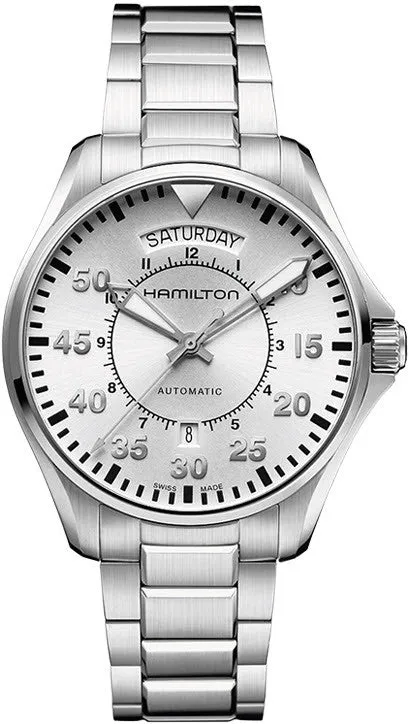 Hamilton Watch Khaki Aviation Pilot Day Date Auto