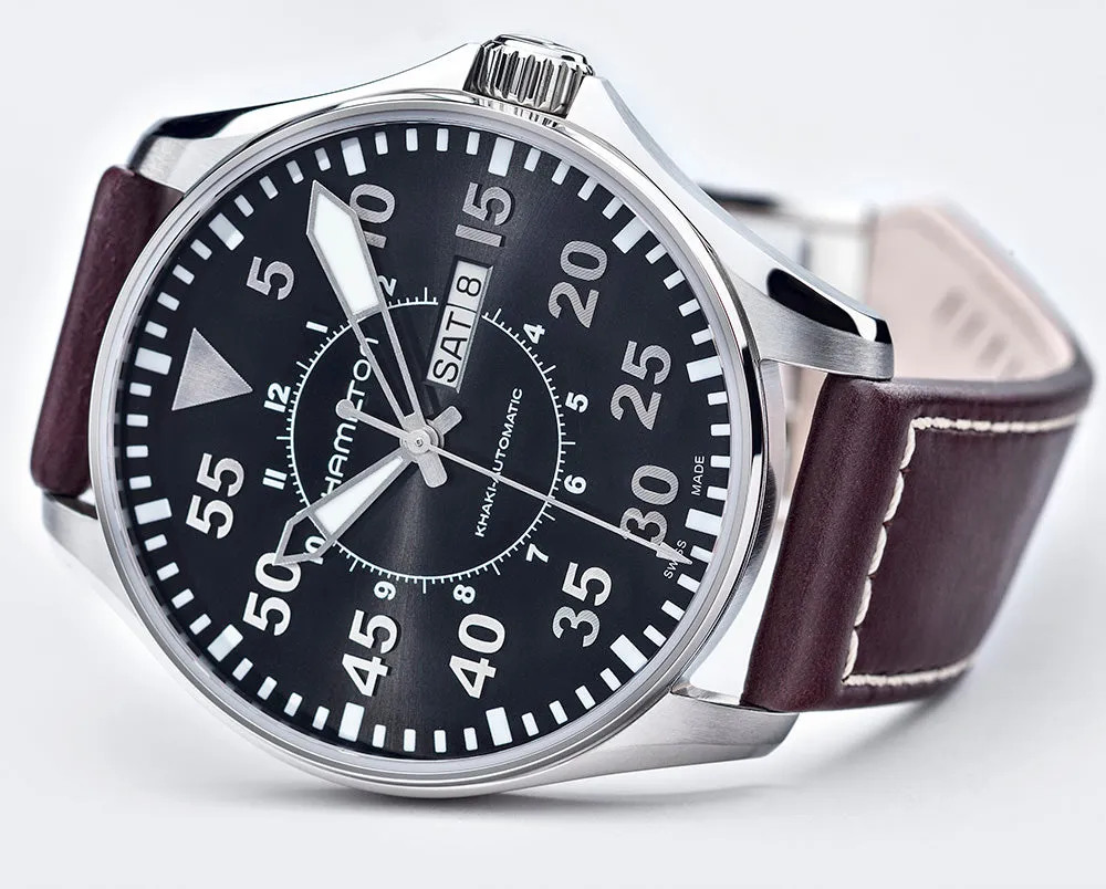 HML Watch Khaki Aviation Pilot 46mm Auto D