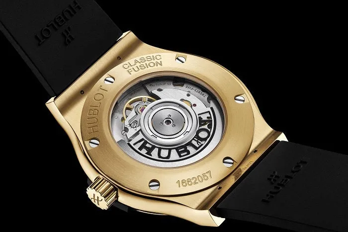 Hublot Classic Fusion 18K Yellow Gold Lady's Watch