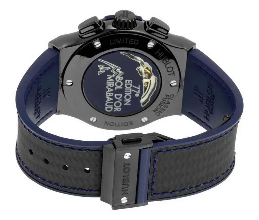 Hublot Classic Fusion Bol d'Or Mirabaud Ceramic Automatic Men's Watch 521.CQ.1770.QR.BOM15