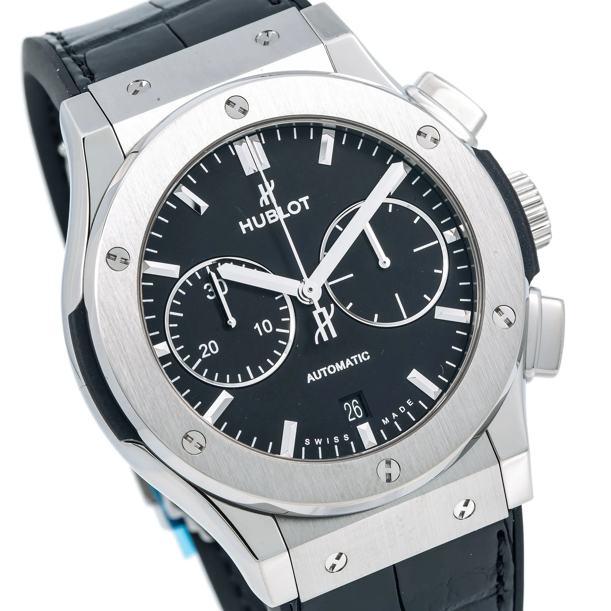 Hublot Classic Fusion Chronograph 521.NX.1181.LR 45mm Black Dial